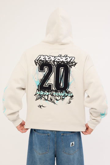 Neovision Scrawl Urban Hoodie Grey Fog