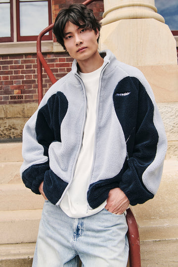 Neovision Lunar Sherpa Jacket Navy/Grey