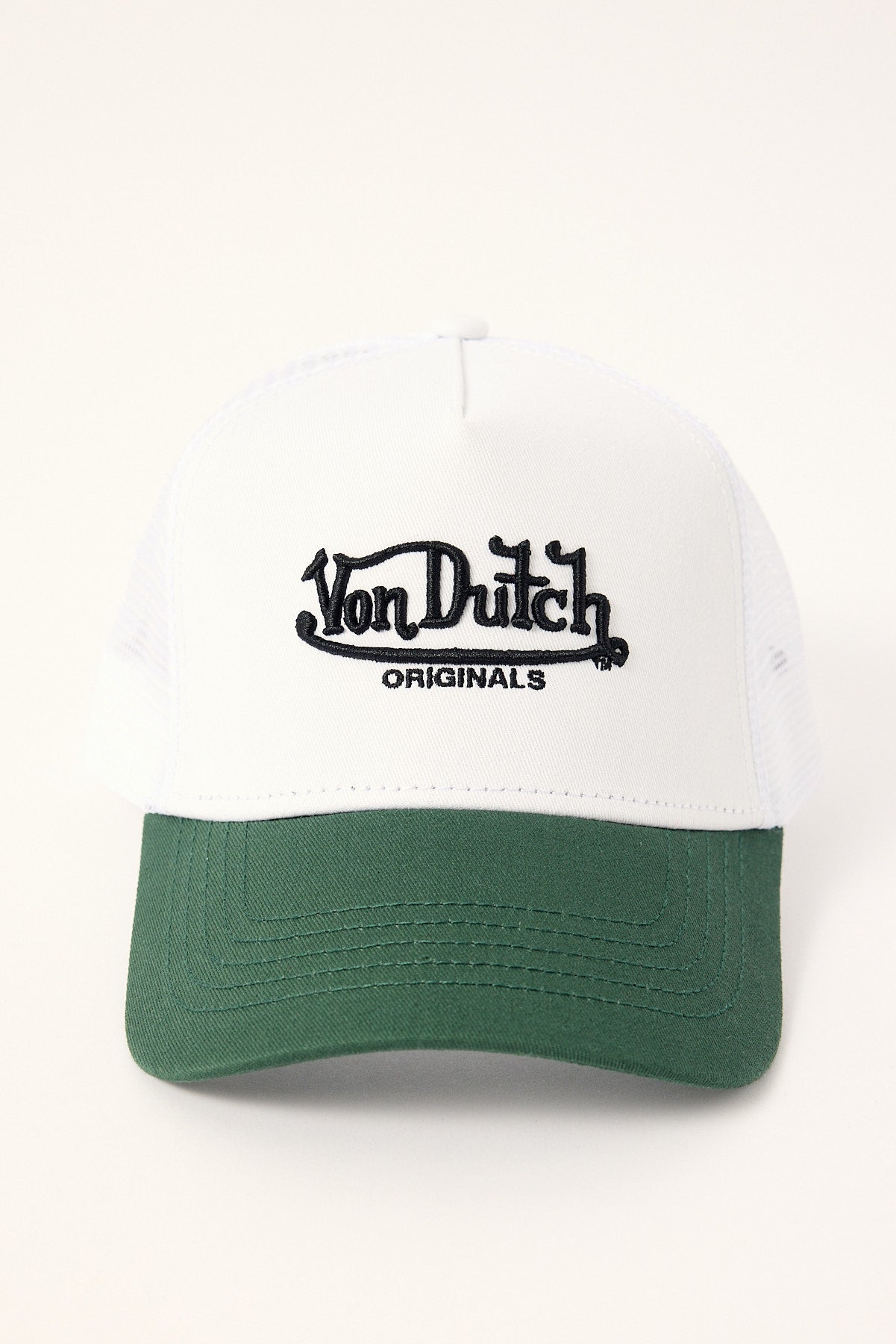 Von Dutch Two-Tone Trucker White/Green