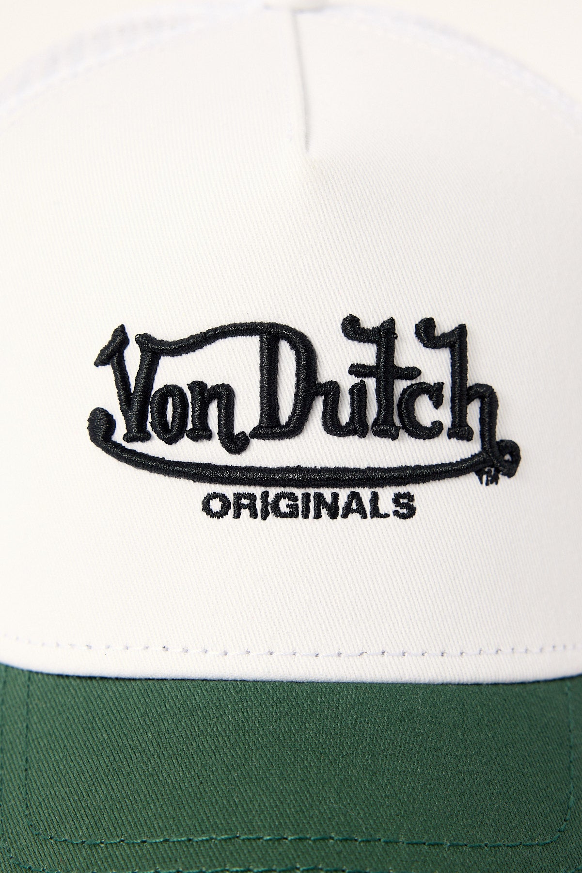 Von Dutch Two-Tone Trucker White/Green