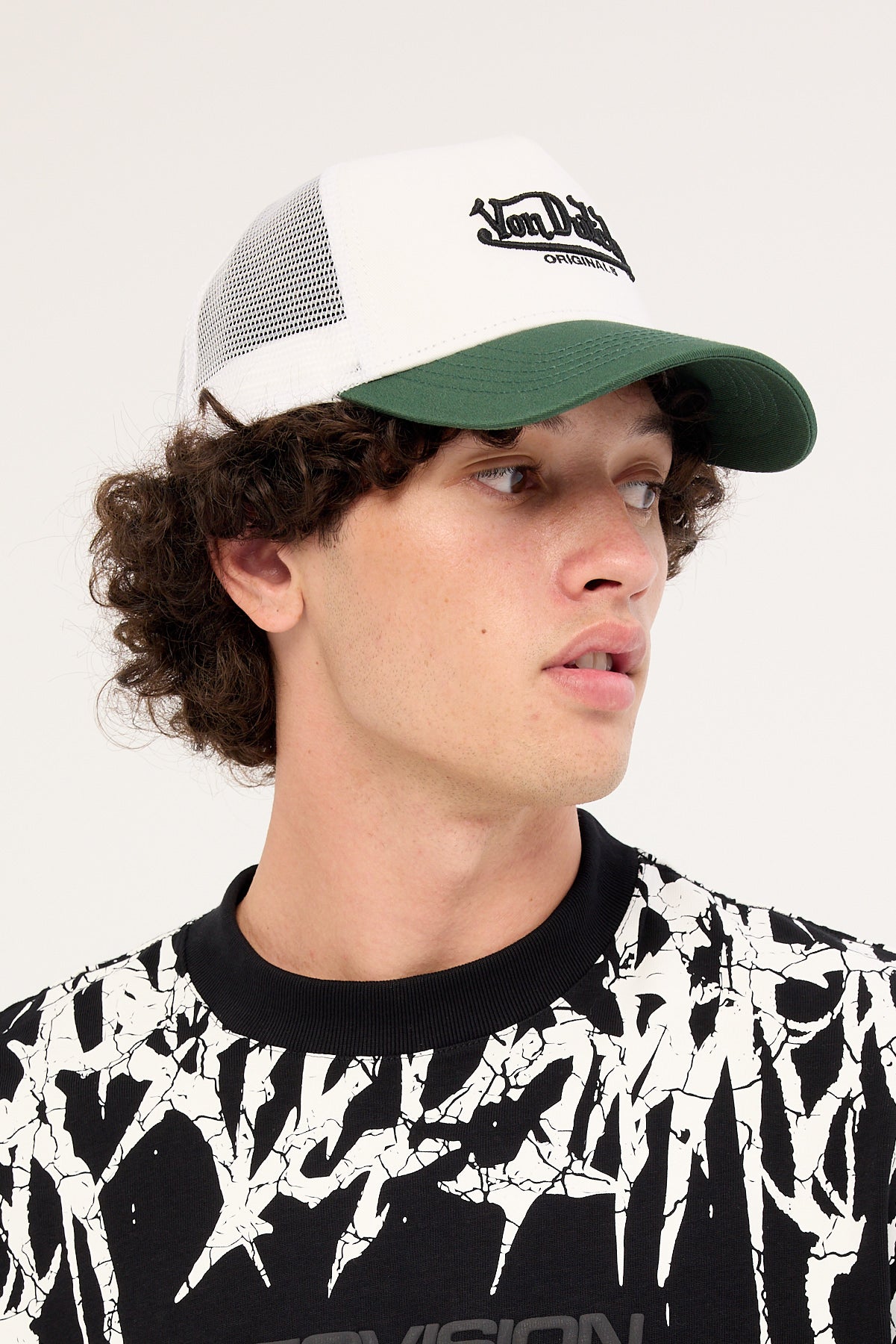 Von Dutch Two-Tone Trucker White/Green