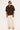 Common Need Lagos Boxy Cropped Resort Shirt Dark Brown