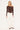 Luck & Trouble Solace Off Shoulder Long Sleeve Lace Top Brown