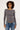 L&t Amina Stripe Long Sleeve T-shirt Brown