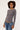 L&t Amina Stripe Long Sleeve T-shirt Brown