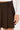 Luck & Trouble Penny Pleated Mini Skirt Brown Pinstripe