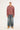 Neovision Cast Check Oversized Long Sleeve Shirt Red Check