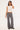 Luck & Trouble Carly Low Rise Boot Cut Pant Grey