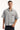 Worship Tainted Love Box Crop Short Sleeve Shirt Steel Grey
