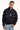 Thrills Split Decisions Quarter Zip Fleece Black