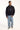 Thrills Split Decisions Quarter Zip Fleece Black
