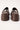 Therapy Womens Frame Thong Wedge Slide Chocolate Smooth PU