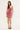 Luck & Trouble Midnight Bloom Sequin Mini Dress Burgundy Print