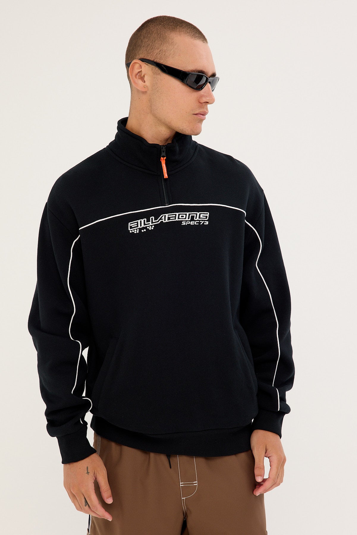 Billabong Spec 74 1/4 Zip Black – Universal Store