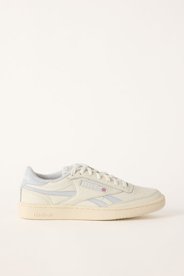 Reebok Mens Club C Revenge Vintage Sneaker Chalk/Light Blue