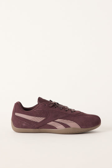 Reebok Womens Ultra Lo Sneaker Brown Suede/Gum
