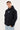 Common Need Fastlane Oval Boxy Hoodie Black