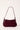 Peta + Jain Glinda Mini Shoulder Bag Berry Suede
