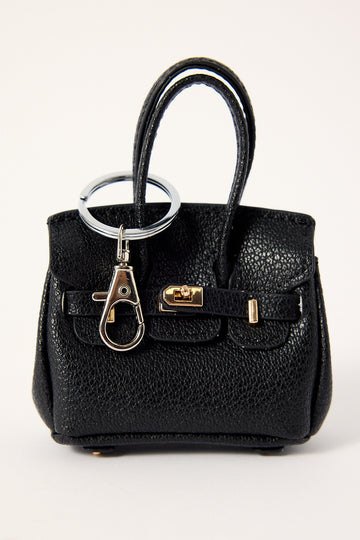Token Mini Bag Kerying Black