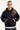 Worship Mallrat Crop Hoodie Vintage Black