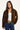 Luck & Trouble Lenni Suede PU Jacket Coffee Brown