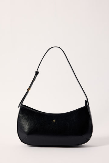 Peta + Jain Embrace Shoulder Bag Black Smooth
