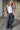 Motel Low Rise Parallel Jean Indigo Contrast Stitch
