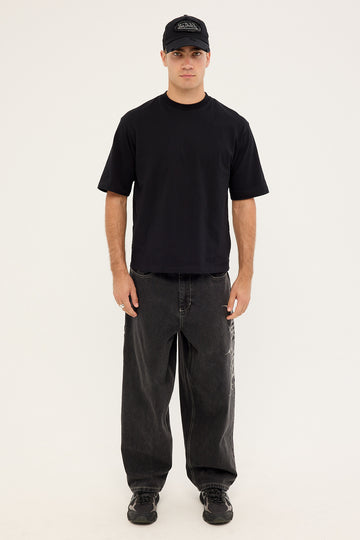 Worship Skitz Big Dawg Carpenter Jean Used Black