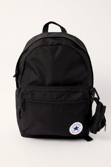 Converse Go 2 Backpack + Pouch Black