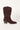 Verali Benny Cowboy Boot Chocolate Brown Micro
