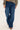Rusty Flip Mommy Low Rise Tapeless Denim Jean BLASTED DEEP SEA BLUE/RED