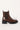 Verali Jace Chelsea Combat Boot Chocolate Brown