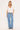 Motel SajiWa 3/4 Sleeve V Neck Top Ivory