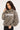 Neovision Predator Cropped Oversized Hoodie Leopard