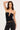 Luck & Trouble Alicia Shimmer Strapless Top Black