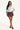 Luck & Trouble Enora Mid Rise Pu Skort Burgundy