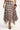 Luck & Trouble Rocco Asymmetrical Check Midi Skirt Brown Check
