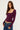 L&t Recycled Long Sleeve Scoop Neck Tee Plum