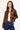 Luck & Trouble Alena Collared PU Jacket Chestnut Brown
