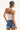 One Teaspoon Bandits Low Waist Denim Shorts Pacifica Blue