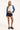 One Teaspoon Nomad Low Waist Micro Denim Mini Shorts Raw Indigo