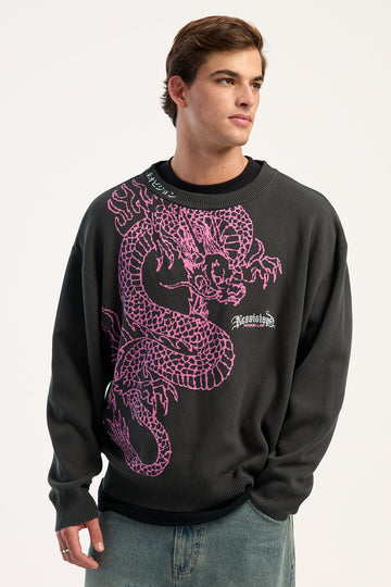 Neovision Ryuko Knit Sweater Off Black