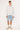 Common Need Bloomscape Zip Through Cropped Hoodie Snow Marle