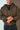 Neovision Eastwood PU Suede Hooded Bomber Jacket Dark Brown