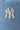 New Era 9Twenty Chainstitch New York Yankees Cap Washed Light Blue Denim