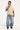 Common Need Eton Boxy Cropped Polo Tan Stripe