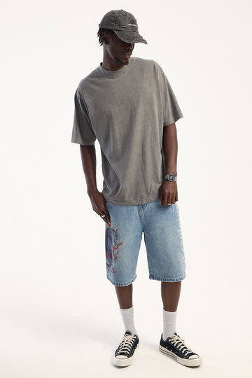 Neovision Savage Nexa Baggy Jort Faded Blue