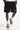 Common Need Wild Sector Elastic Waist Short Black