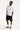 Common Need Wild Sector Elastic Waist Short Black