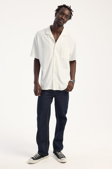 Common Need Direct Straight Jean Raw Indigo